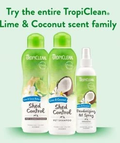 TropiClean Lime & Cocoa Butter Deshedding Dog Conditioner -TropiClean || Pedigree || Multipet Sales 101303 PT7. SY630 V1635096106