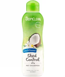 TropiClean Lime & Coconut Deshedding Dog Shampoo