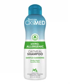 TropiClean OxyMed Hypo-Allergenic Oatmeal Dog & Cat Shampoo