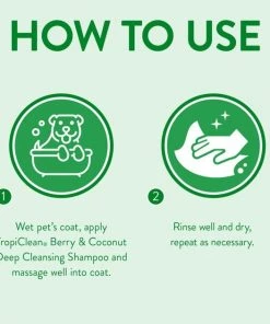 TropiClean Deep Cleaning Berry & Coconut Dog & Cat Shampoo 11 TropiClean Deep Cleaning Berry & Coconut Dog & Cat Shampoo -TropiClean || Pedigree || Multipet Sales 111602 PT4. SY630 V1657655133