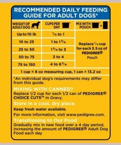 Pedigree Adult Complete Nutrition Roasted Chicken, Rice & Vegetable Flavor Dry Dog Food -TropiClean || Pedigree || Multipet Sales 114156 PT8. SY630 V1595962936