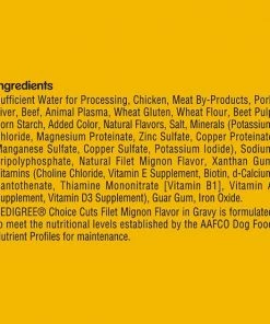 Pedigree Choice Cuts Filet Mignon Flavor in Gravy Wet Dog Food -TropiClean || Pedigree || Multipet Sales 114170 PT3. SY630 V1489177340