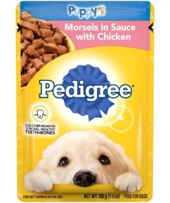 Pedigree Choice Cuts Puppy Morsels in Sauce With Chicken Wet Dog Food