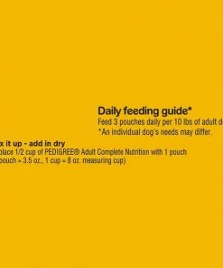 Pedigree Chopped Ground Dinner Bacon & Filet Mignon Flavor Wet Dog Food -TropiClean || Pedigree || Multipet Sales 114318 PT4. SY630 V1489176469