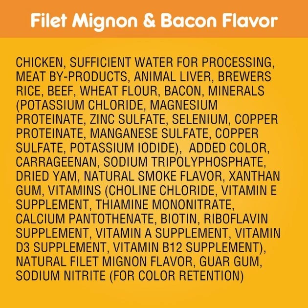 Pedigree Chopped Ground Dinner Filet Mignon & Bacon Flavor Canned Dog Food 7 Pedigree Chopped Ground Dinner Filet Mignon & Bacon Flavor Canned Dog Food - Image 7