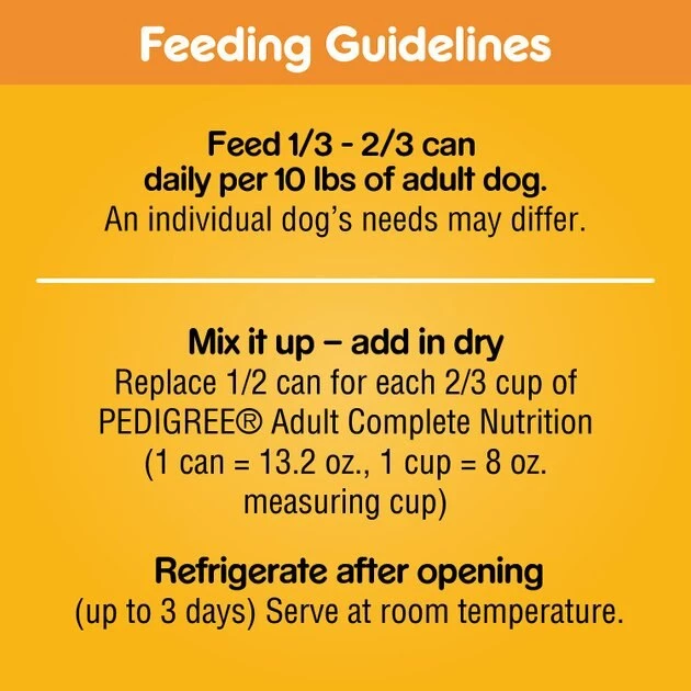 Pedigree Chopped Ground Dinner Filet Mignon & Bacon Flavor Canned Dog Food 9 Pedigree Chopped Ground Dinner Filet Mignon & Bacon Flavor Canned Dog Food - Image 9