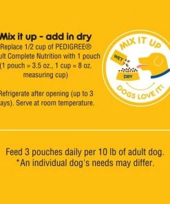 Pedigree Chopped Meaty Ground Dinner With Hearty Chicken Wet Dog Food 12 Pedigree Chopped Meaty Ground Dinner With Hearty Chicken Wet Dog Food -TropiClean || Pedigree || Multipet Sales 114365 PT5. SY630 V1567793267