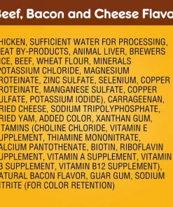 Pedigree Chopped Ground Dinner Beef, Bacon & Cheese Flavor Canned Dog Food -TropiClean || Pedigree || Multipet Sales 114375 PT5. SY630 V1652982102