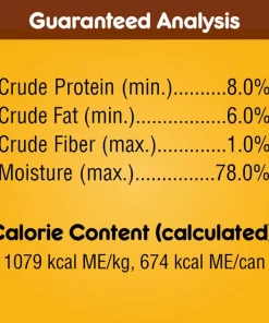 Pedigree Chopped Ground Dinner Beef, Bacon & Cheese Flavor Canned Dog Food -TropiClean || Pedigree || Multipet Sales 114375 PT6. SY630 V1657655272