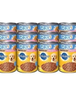Pedigree Puppy Chopped Ground Dinner With Chicken & Beef Canned Dog Food -TropiClean || Pedigree || Multipet Sales 114378 PT2. SY630 V1490654769