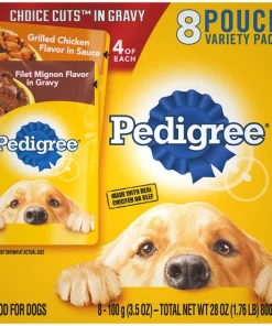 Pedigree Choice Cuts Variety Pack Grilled Chicken & Filet Mignon Flavor Wet Dog Food