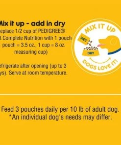 Pedigree Choice Cuts Variety Pack Grilled Chicken & Filet Mignon Flavor Wet Dog Food -TropiClean || Pedigree || Multipet Sales 123262 PT5. SY630 V1567793561