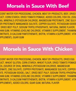 Pedigree Puppy Variety Pack Morsels in Sauce with Beef & Chicken Wet Dog Food Pouches -TropiClean || Pedigree || Multipet Sales 141668 PT3. SY630 V1567793907