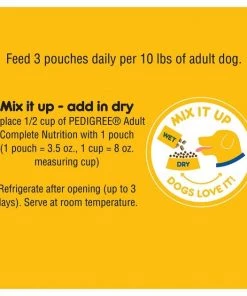 Pedigree Choice Cuts in Gravy Variety Pack, Hickory Smoked Chicken Flavor, Grilled Chicken Flavor in Sauce & Filet Mignon Flavor in Gravy Wet Dog Food Pouches 15 Pedigree Choice Cuts in Gravy Variety Pack, Hickory Smoked Chicken Flavor, Grilled Chicken Flavor in Sauce & Filet Mignon Flavor in Gravy Wet Dog Food Pouches -TropiClean || Pedigree || Multipet Sales 156843 PT7. SY630 V1545925054