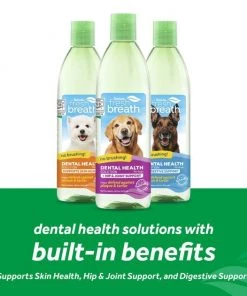 TropiClean Fresh Breath Dental Health Solution + Skin Health Support Dog Dental Water Additive 16 TropiClean Fresh Breath Dental Health Solution + Skin Health Support Dog Dental Water Additive -TropiClean || Pedigree || Multipet Sales 158163 PT7. SY630 V1649736099