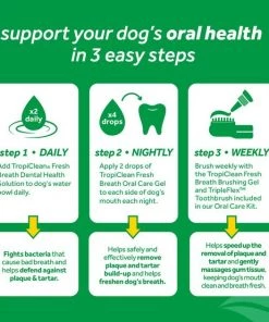 TropiClean Fresh Breath Dental Health Solution + Skin Health Support Dog Dental Water Additive 17 TropiClean Fresh Breath Dental Health Solution + Skin Health Support Dog Dental Water Additive -TropiClean || Pedigree || Multipet Sales 158163 PT8. SY630 V1649729190