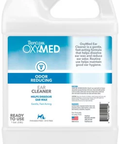 TropiClean OxyMed Dog & Cat Ear Cleaner