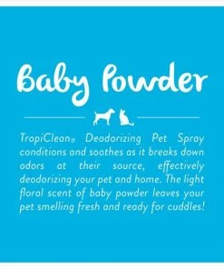TropiClean Baby Powder Deodorizing Dog & Cat Spray -TropiClean || Pedigree || Multipet Sales 163296 PT3. SY630 V1580405583