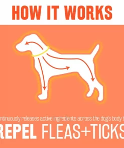 TropiClean Flea & Tick Collar for Dogs Small & Medium Breeds -TropiClean || Pedigree || Multipet Sales 163951 PT5. SY630 V1554305586