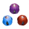Multipet Doglucent TPR Outer Ring & Inner Ball Dog Toy, Color Varies
