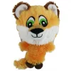 Multipet Knobby Noggins Squeaky Plush Dog Toy
