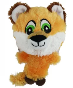 Multipet Knobby Noggins Squeaky Plush Dog Toy