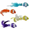 Multipet Clown Fish Plush Cat Toy with Catnip, Color Varies