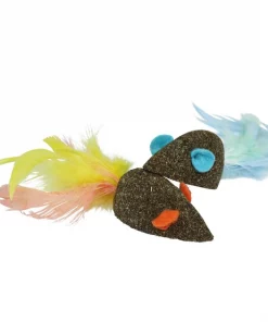 Multipet Compressed Catnip Mice Cat Toy