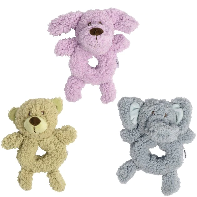 Multipet Aromadog Ring-Body Therapeutic Essential Oil Squeaky Plush Dog Toy 1 Multipet Aromadog Ring-Body Therapeutic Essential Oil Squeaky Plush Dog Toy