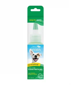 TropiClean Fresh Breath Oral Care Clean Teeth Dog Dental Gel