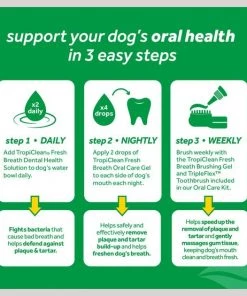 TropiClean Fresh Breath Oral Care Clean Teeth Dog Dental Gel 15 TropiClean Fresh Breath Oral Care Clean Teeth Dog Dental Gel -TropiClean || Pedigree || Multipet Sales 218539 PT8. SY630 V1609457259