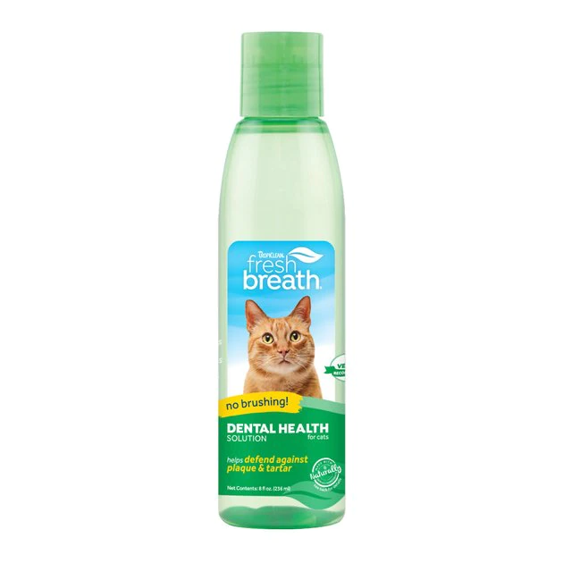 TropiClean Fresh Breath Water Additive For Cats 1 TropiClean Fresh Breath Water Additive For Cats