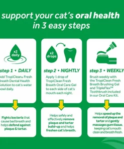 TropiClean Fresh Breath Water Additive For Cats 12 TropiClean Fresh Breath Water Additive For Cats -TropiClean || Pedigree || Multipet Sales 218543 PT5. SY630 V1649753793