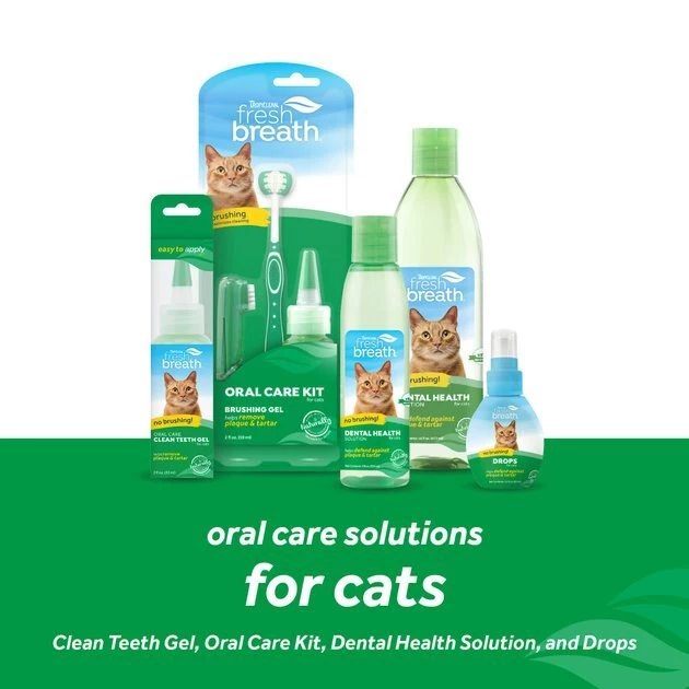 TropiClean Fresh Breath Water Additive For Cats 8 TropiClean Fresh Breath Water Additive For Cats - Image 8