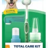 TropiClean Fresh Breath Total Care Dental Kit for Large Dogs