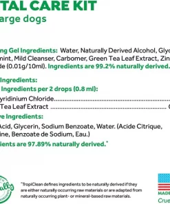 TropiClean Fresh Breath Total Care Dental Kit for Large Dogs -TropiClean || Pedigree || Multipet Sales 218545 PT2. SY630 V1617320026