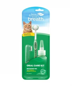 TropiClean Fresh Breath Cat Dental Kit