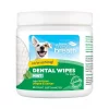 TropiClean Fresh Breath Mint Dog Dental Wipes