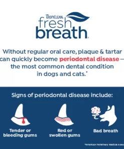 TropiClean Fresh Breath Dental Health Solution + Skin Health Support Dog Dental Water Additive -TropiClean || Pedigree || Multipet Sales 337028 PT7. SY630 V1635300122