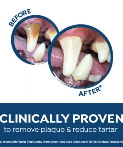 TropiClean Fresh Breath Vet Strength Formula Oral Care Clean Teeth Dog Dental Gel -TropiClean || Pedigree || Multipet Sales 337032 PT6. SY630 V1635348103