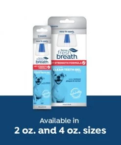 TropiClean Fresh Breath Vet Strength Formula Oral Care Clean Teeth Dog Dental Gel -TropiClean || Pedigree || Multipet Sales 337032 PT7. SY630 V1635347781