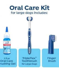 TropiClean Fresh Breath Vet Strength Formula Oral Care Dental Kit for Large Dogs -TropiClean || Pedigree || Multipet Sales 337046 PT7. SY630 V1635349349