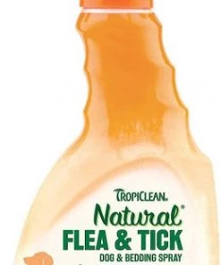 TropiClean Maximum Strength Natural Flea & Tick Dog Shampoo + Spray for Dogs & Bedding -TropiClean || Pedigree || Multipet Sales 338733 PT5. SY630 V1635898675