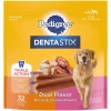 Pedigree Dentastix Dual Flavored Bacon & Chicken Flavored Large Dental Dog Treats
