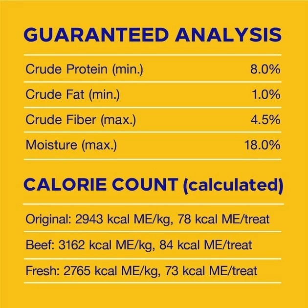 Pedigree Dentastix Original Beef Flavored & Fresh Variety Pack Mint Flavored Large Dental Dog Treats 5 Pedigree Dentastix Original Beef Flavored & Fresh Variety Pack Mint Flavored Large Dental Dog Treats - Image 5