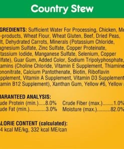 Pedigree Choice Cuts In Gravy Country Stew & Chicken & Rice Flavor Canned Wet Dog Food Variety Pack, 13.2-oz can, case of 24 -TropiClean || Pedigree || Multipet Sales 361351 PT6. SY630 V1652983588