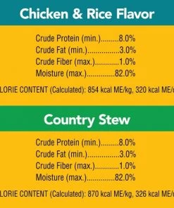 Pedigree Choice Cuts In Gravy Country Stew & Chicken & Rice Flavor Canned Wet Dog Food Variety Pack, 13.2-oz can, case of 24 -TropiClean || Pedigree || Multipet Sales 361351 PT7. SY630 V1657657167