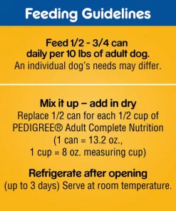 Pedigree Choice Cuts In Gravy Country Stew & Chicken & Rice Flavor Canned Wet Dog Food Variety Pack, 13.2-oz can, case of 24 -TropiClean || Pedigree || Multipet Sales 361351 PT8. SY630 V1652976682
