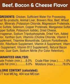 Pedigree Chopped Ground Dinner Canned Wet Dog Food Combo with Chicken, Liver & Beef, Bacon & Cheese Flavor Variety Pack, 13.2-oz can -TropiClean || Pedigree || Multipet Sales 361361 PT4. SY630 V1652976998