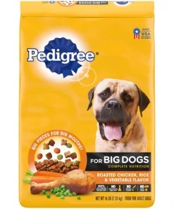 Pedigree Big Dogs Adult Complete Nutrition Large Breed Roasted Chicken Flavor Dry Dog Food